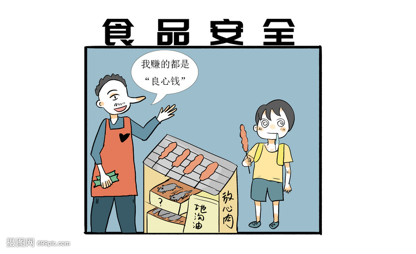 食品安全漫画