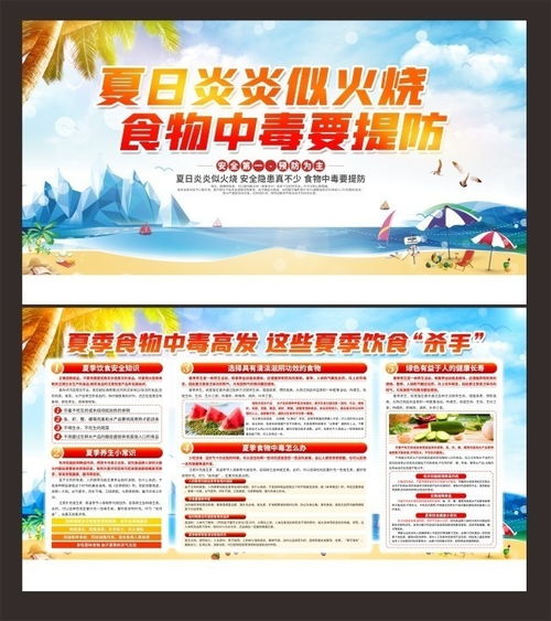 夏季食品安全宣传栏图片